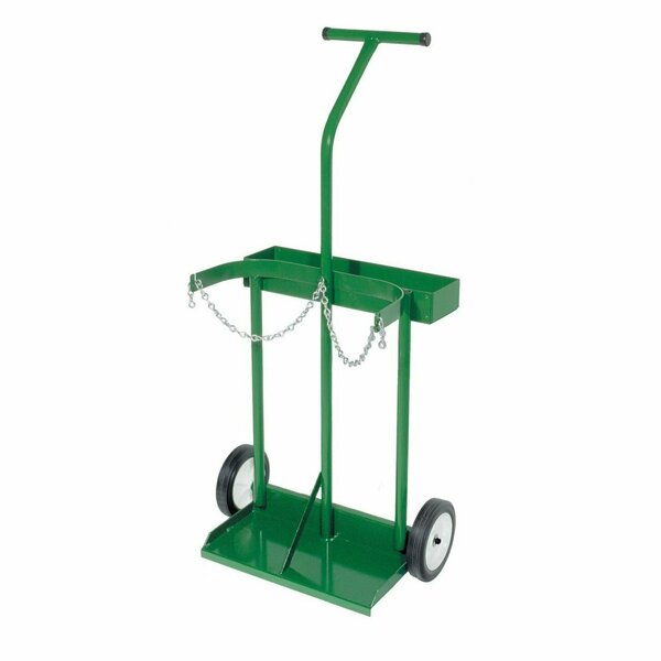 Anthony Carts Small Cart, 7in. Solid Tires, T Handle, Chain 39